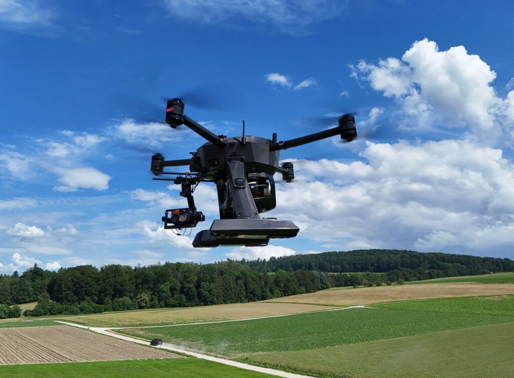 Xer X8 flying with Wiris Enterprise